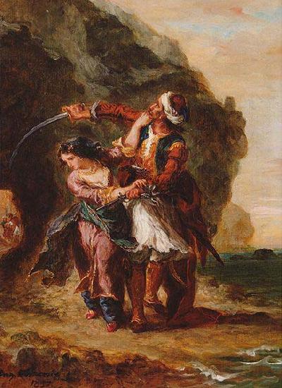 Eugene Delacroix Bride of Abydos